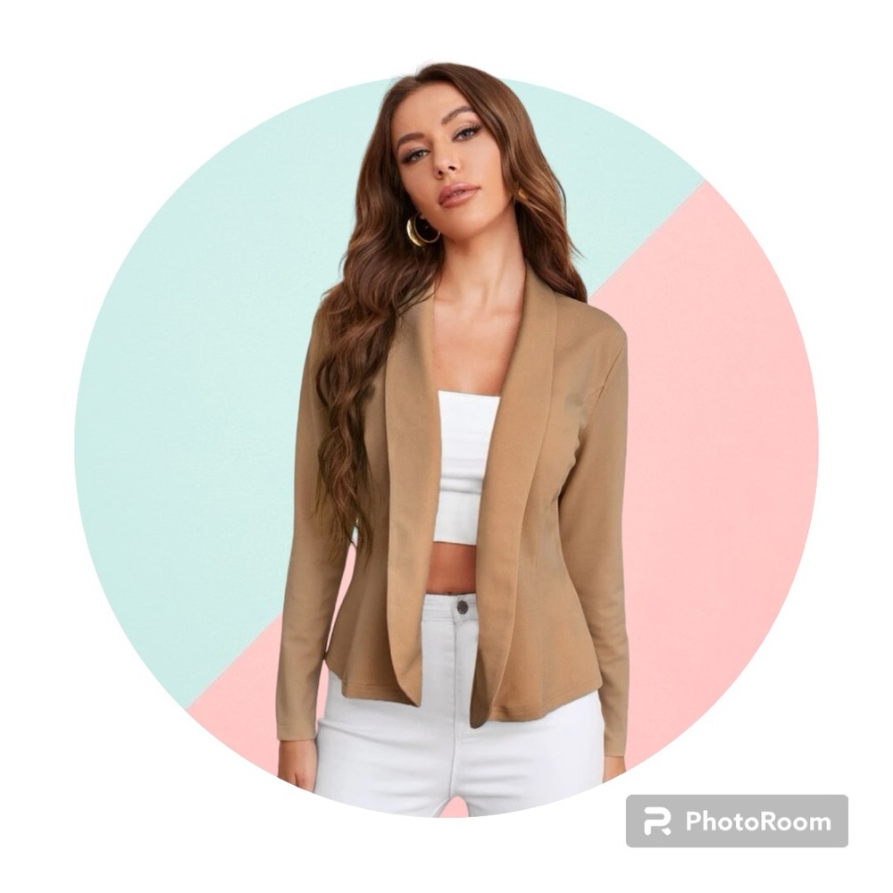 Shawl collar blazer